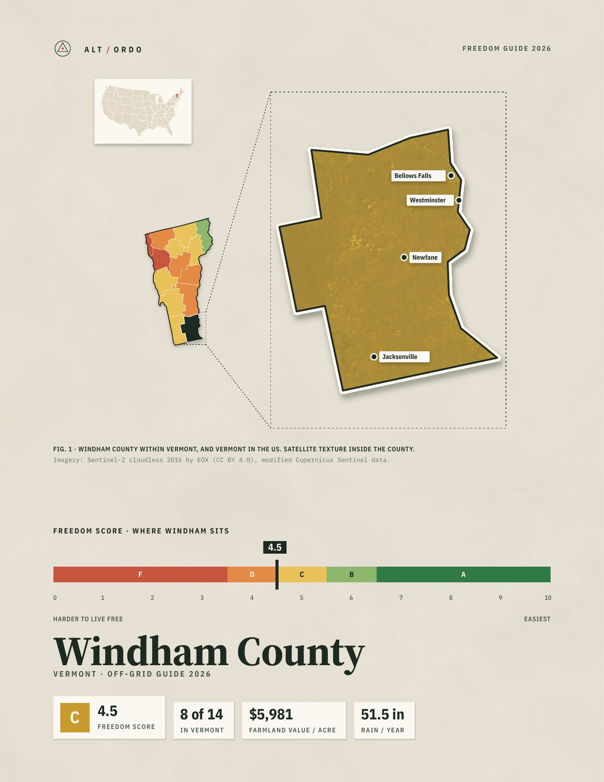 Windham County, Vermont Off-Grid Guide 2026