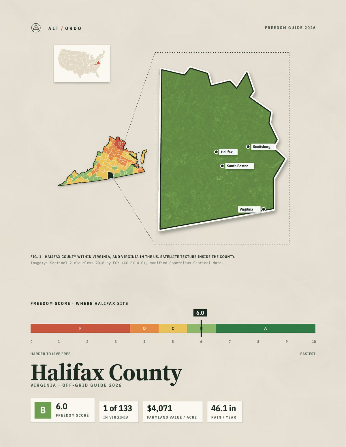 Halifax County, Virginia Off-Grid Guide 2026