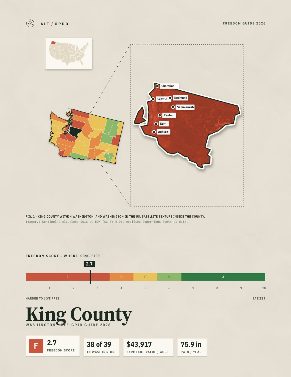 King County, Washington Off-Grid Guide 2026