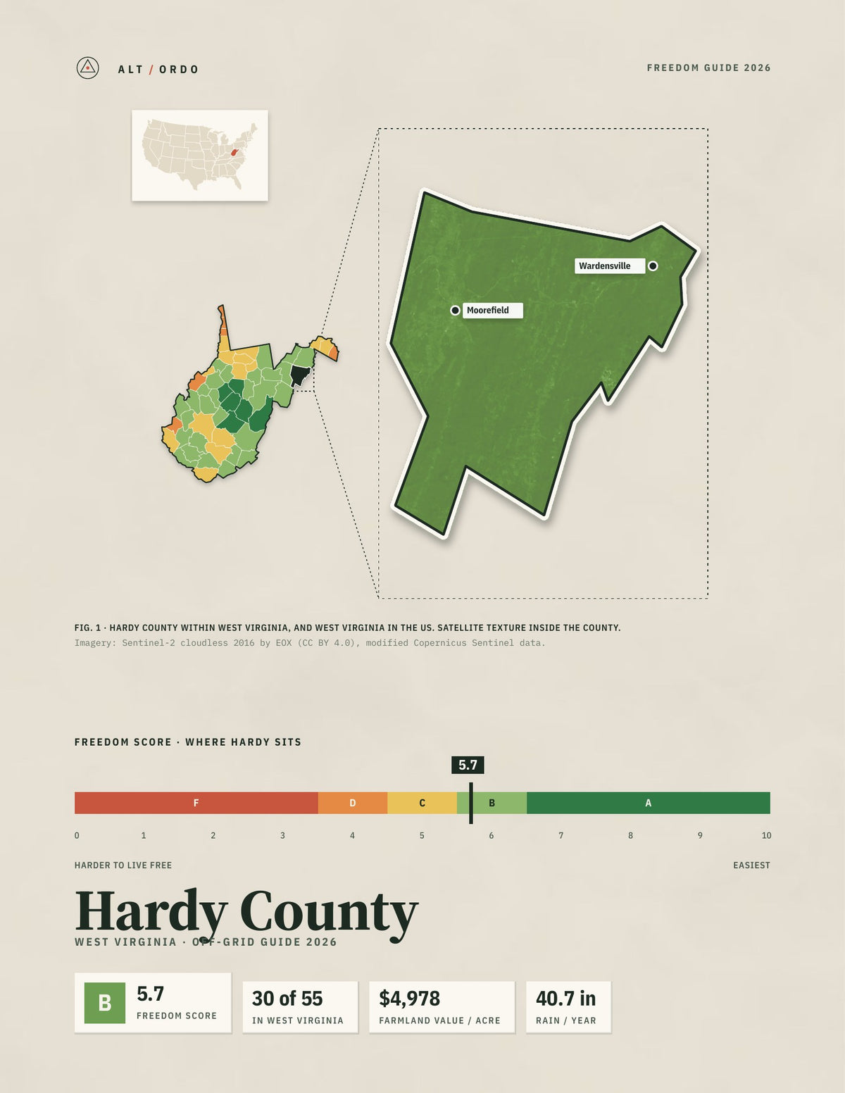 Hardy County, West Virginia Off-Grid Guide 2026