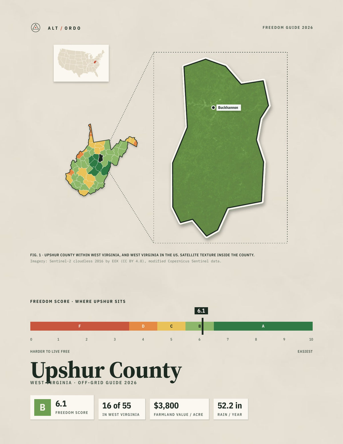 Upshur County, West Virginia Off-Grid Guide 2026