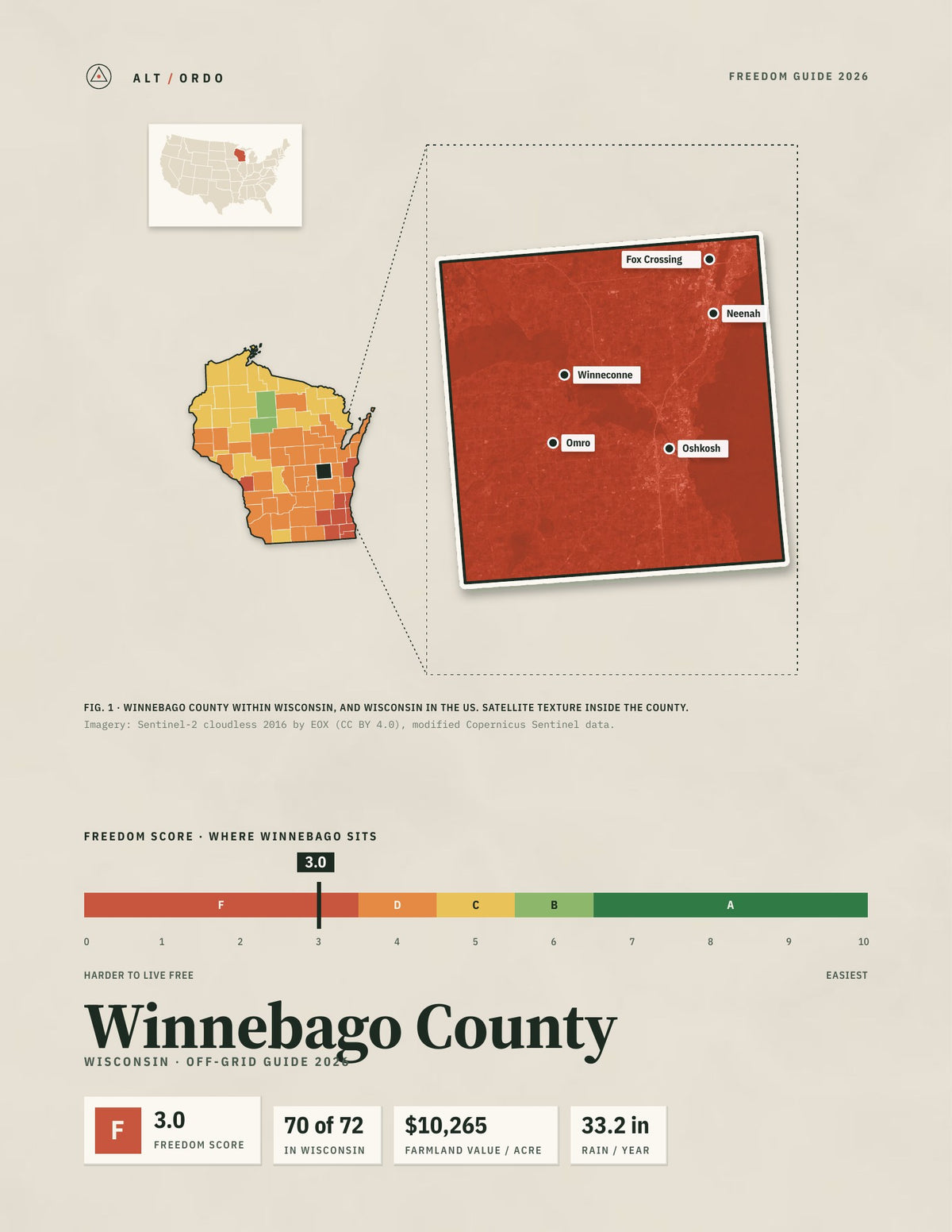 Winnebago County, Wisconsin Off-Grid Guide 2026