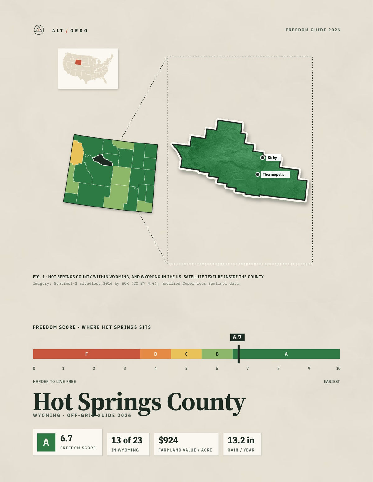 Hot Springs County, Wyoming Off-Grid Guide 2026