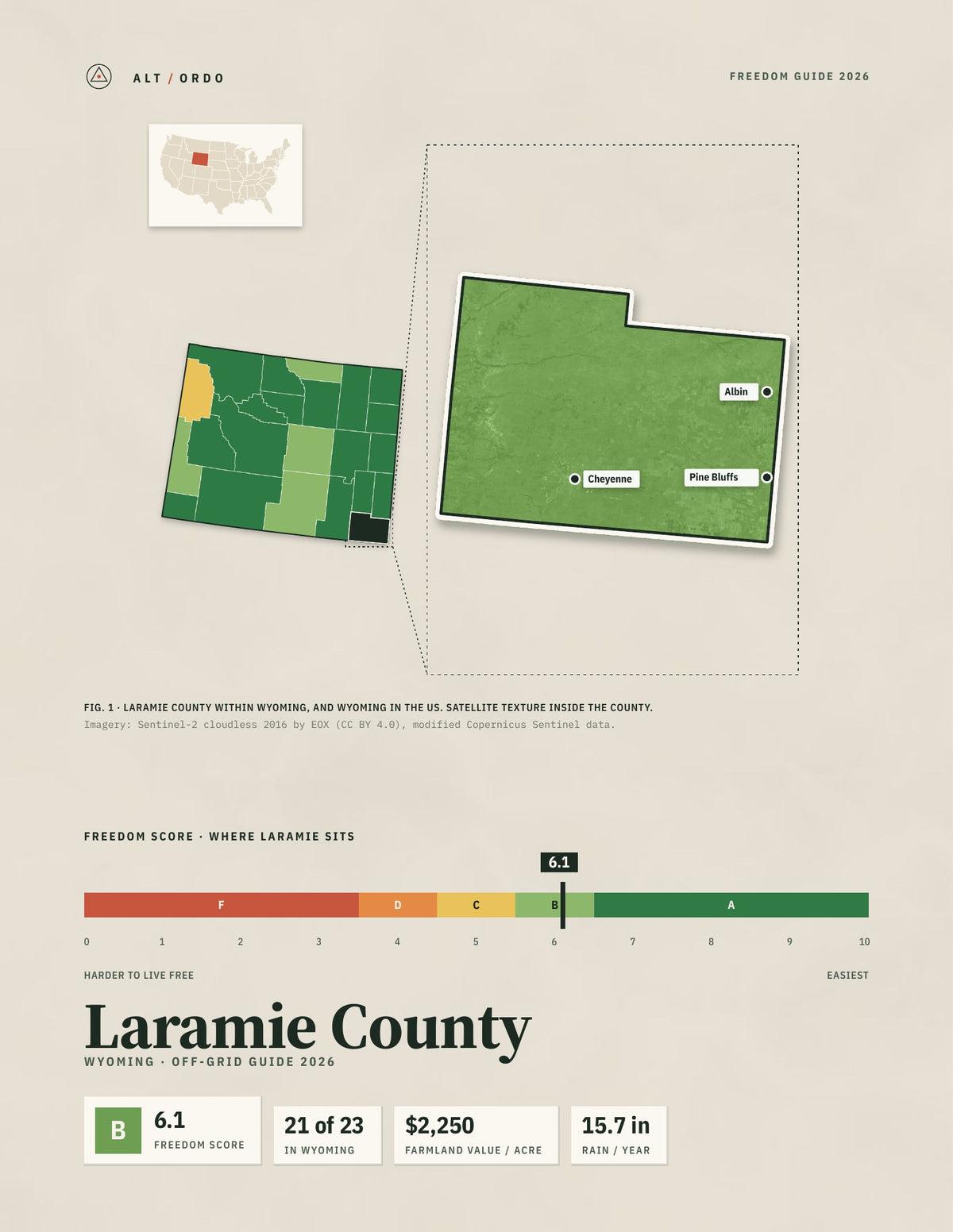Laramie County, Wyoming Off-Grid Guide 2026