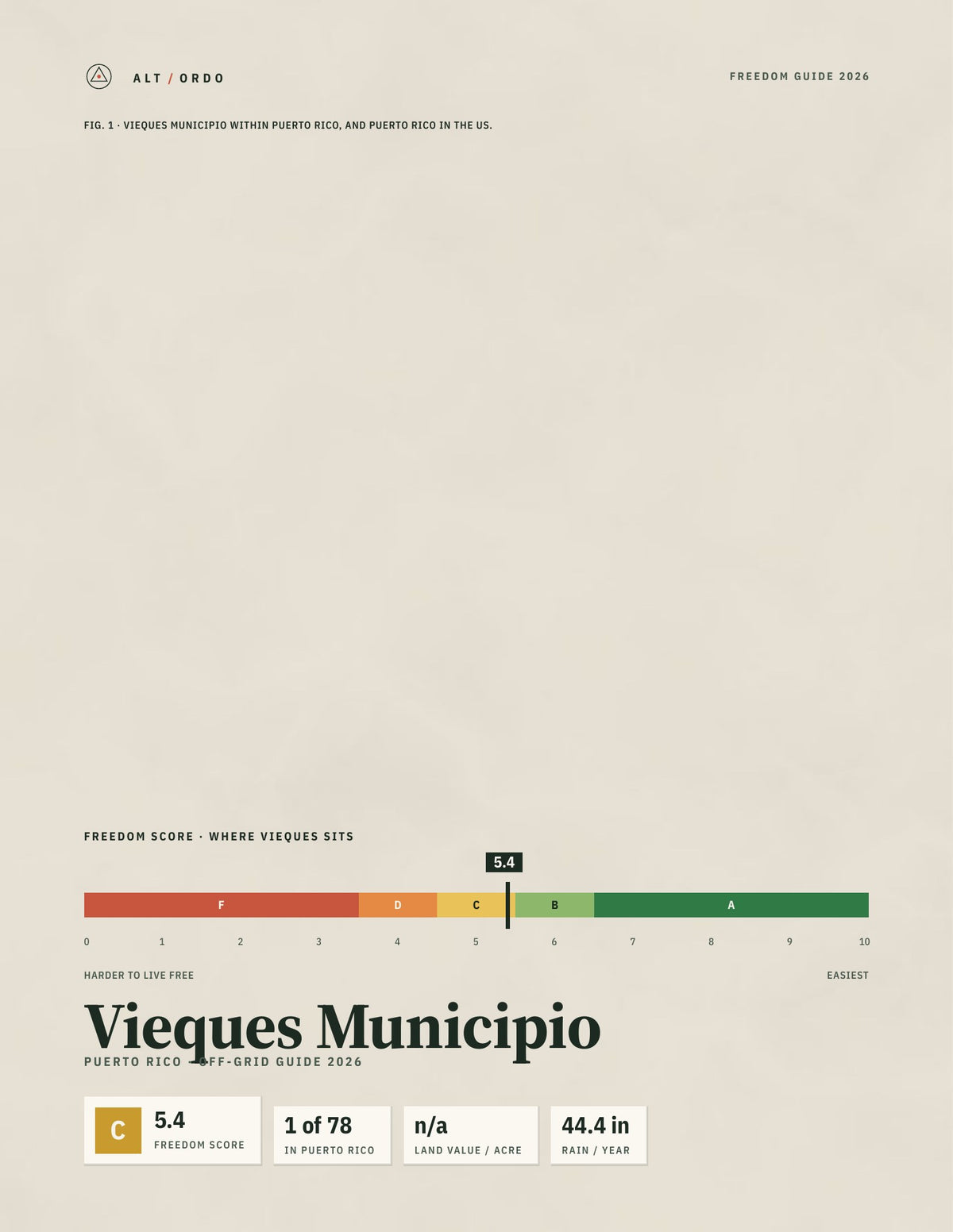 Vieques Municipio, Puerto Rico Off-Grid Guide 2026