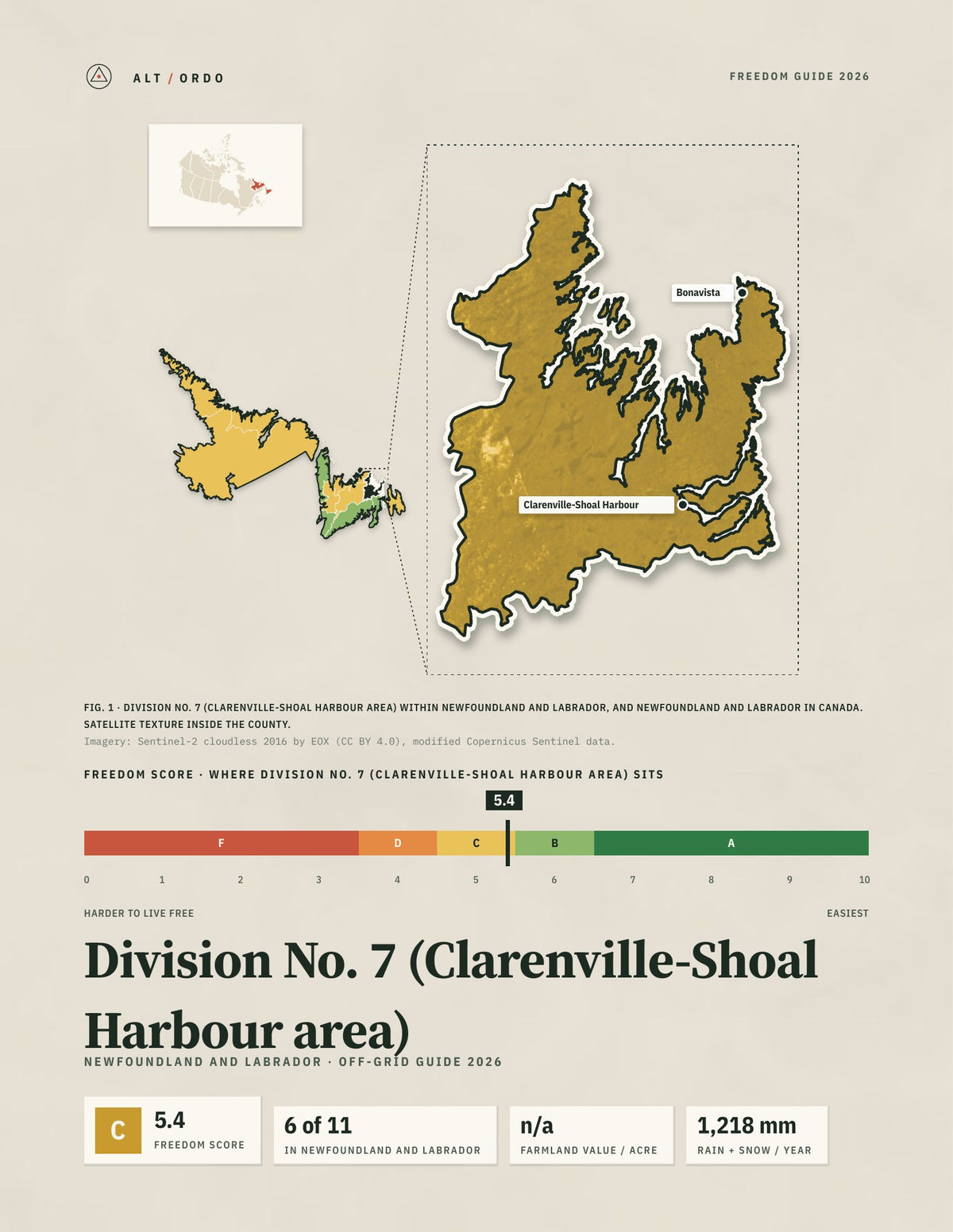 Division No. 7 (Clarenville-Shoal Harbour area), Newfoundland and Labrador Off-Grid Guide 2026