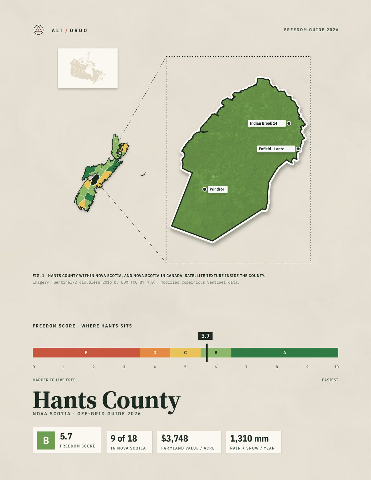 Hants County, Nova Scotia Off-Grid Guide 2026
