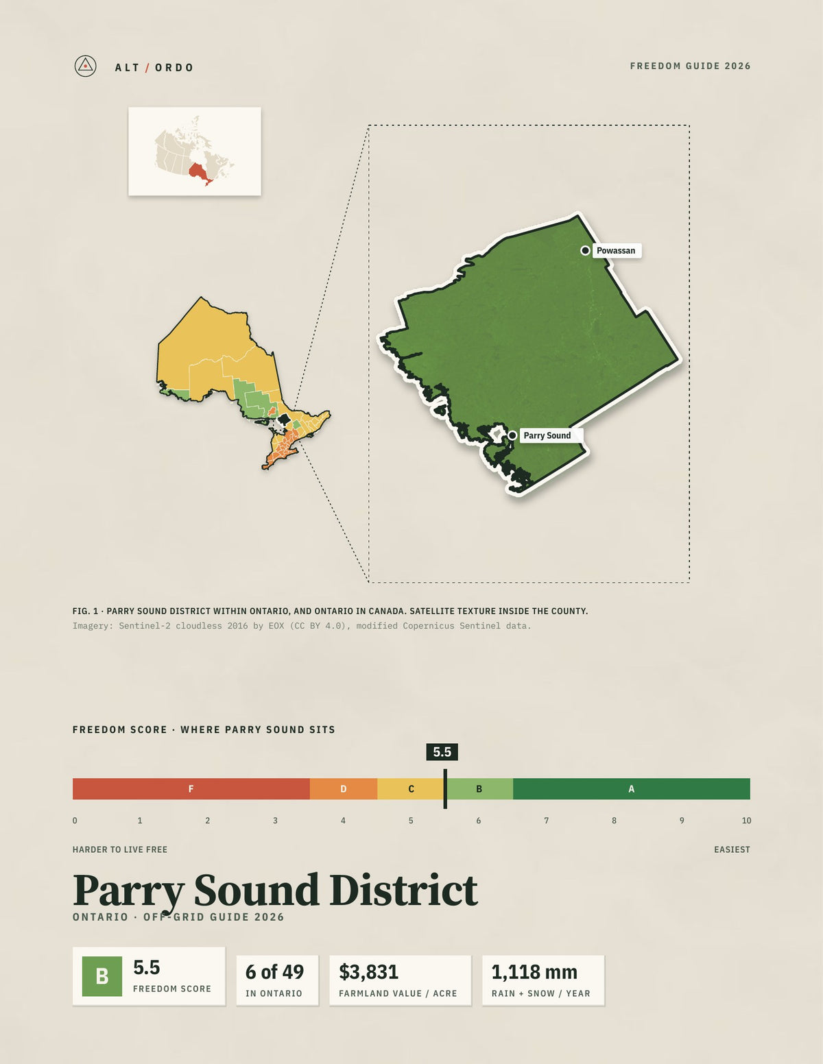 Parry Sound District, Ontario Off-Grid Guide 2026