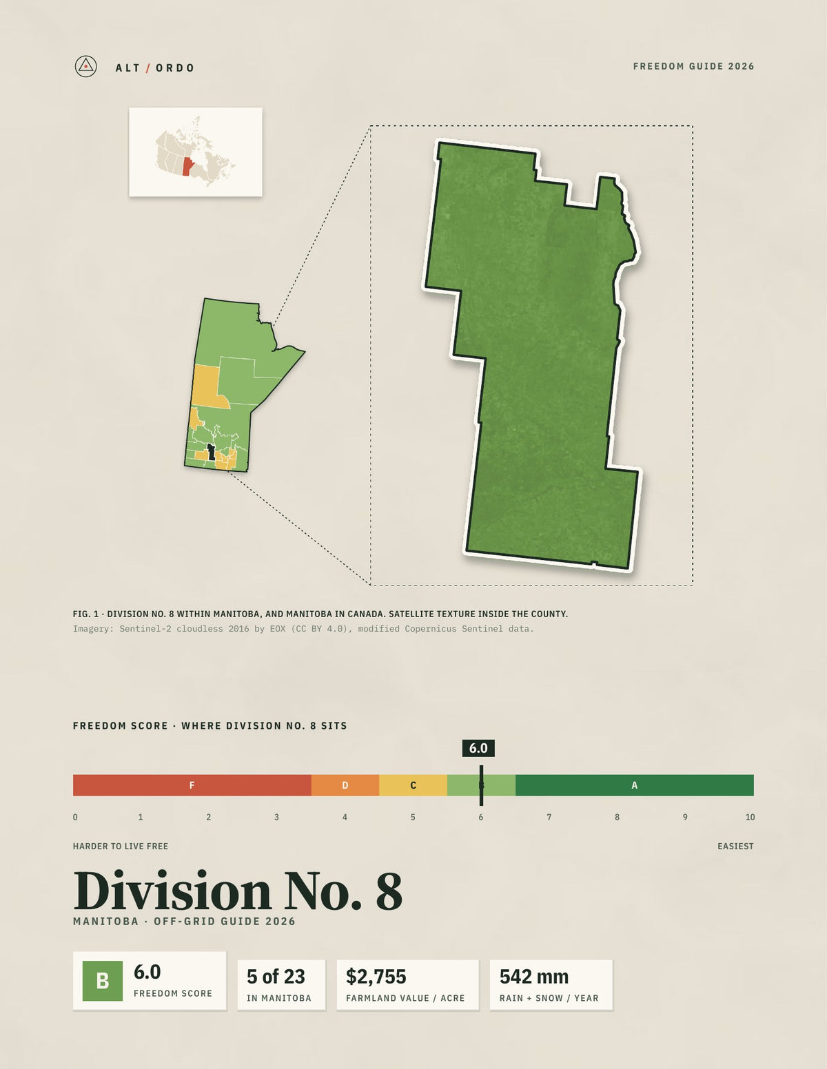 Division No. 8, Manitoba Off-Grid Guide 2026