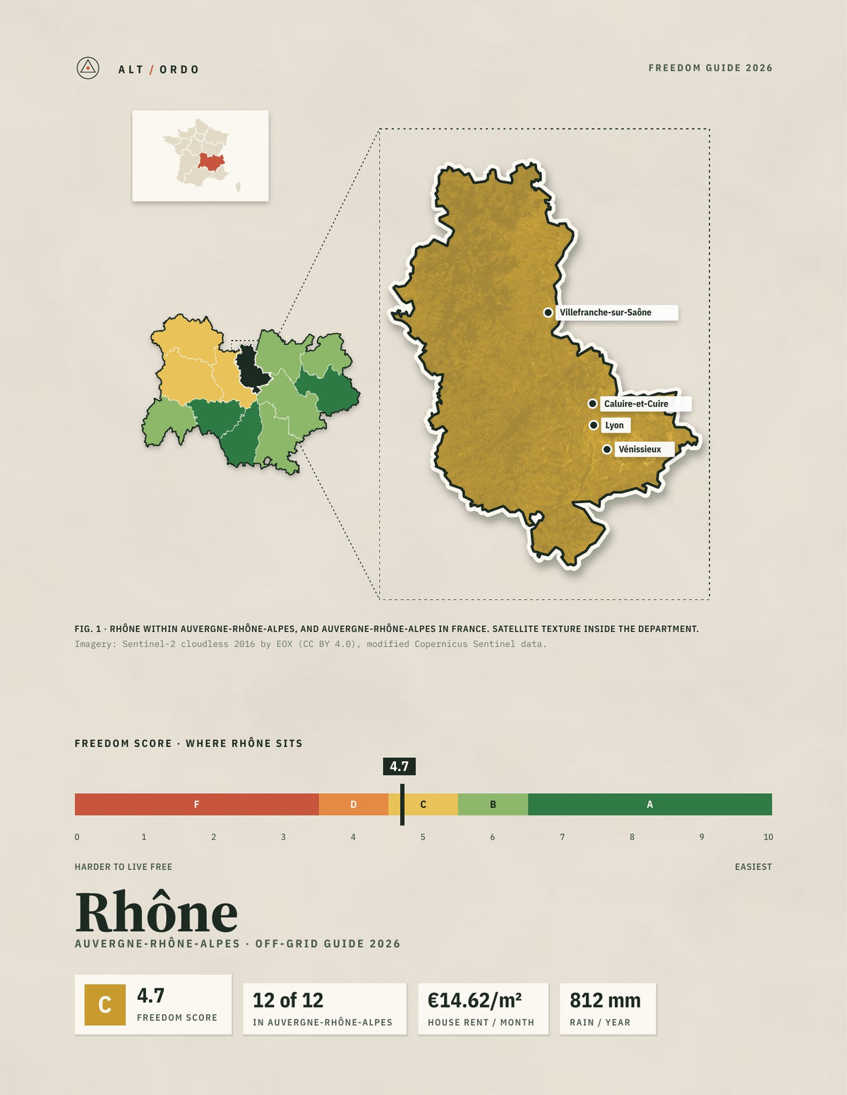 Rhône, France Off-Grid Guide 2026