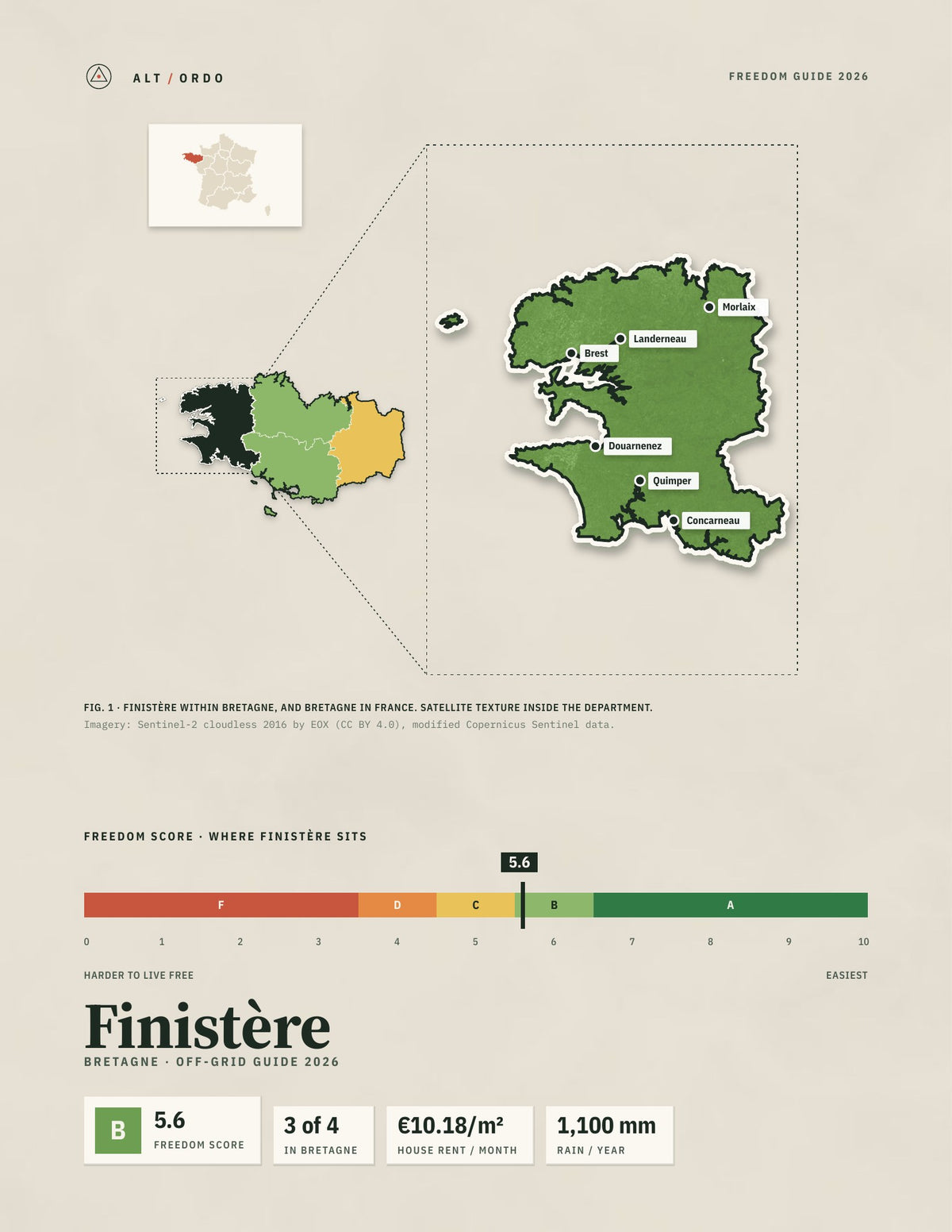 Finistère, France Off-Grid Guide 2026