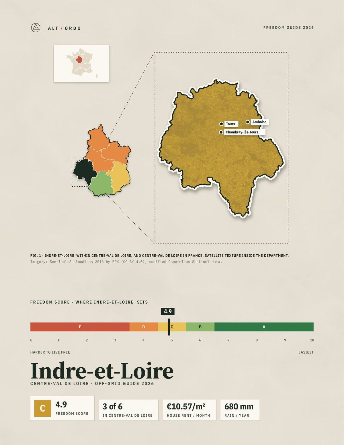 Indre-et-Loire , France Off-Grid Guide 2026