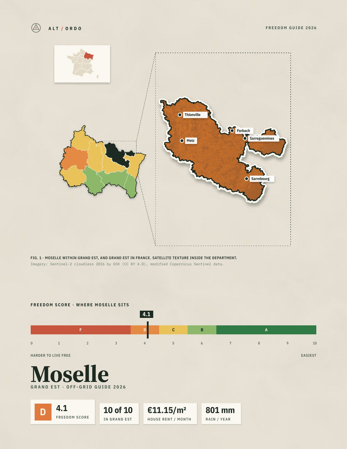 Moselle, France Off-Grid Guide 2026