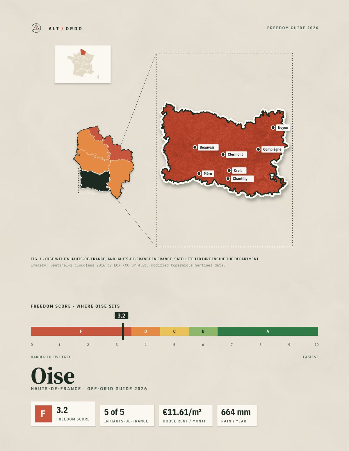 Oise, France Off-Grid Guide 2026