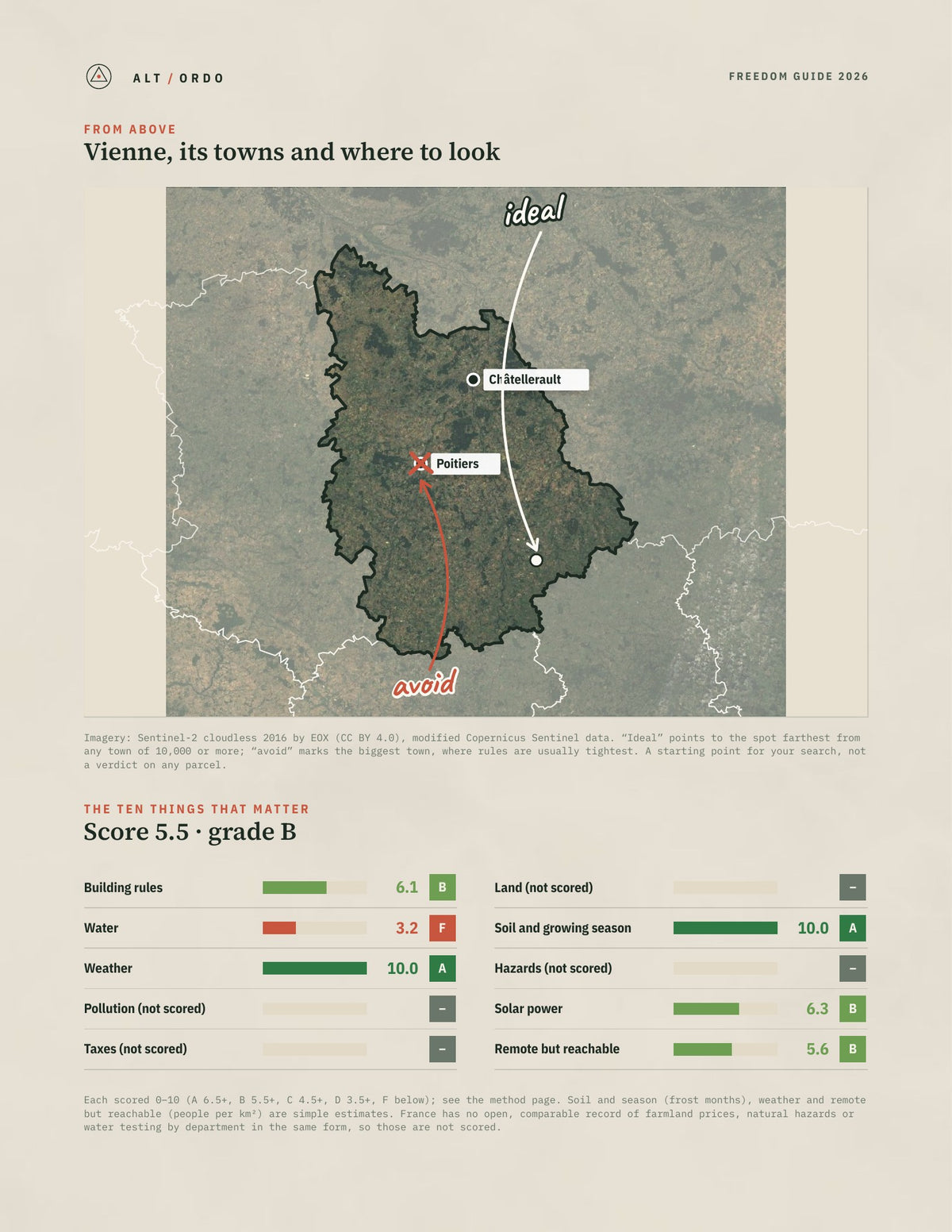 Vienne, France Off-Grid Guide 2026 from above