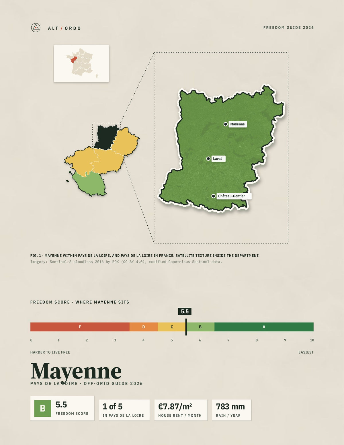 Mayenne, France Off-Grid Guide 2026