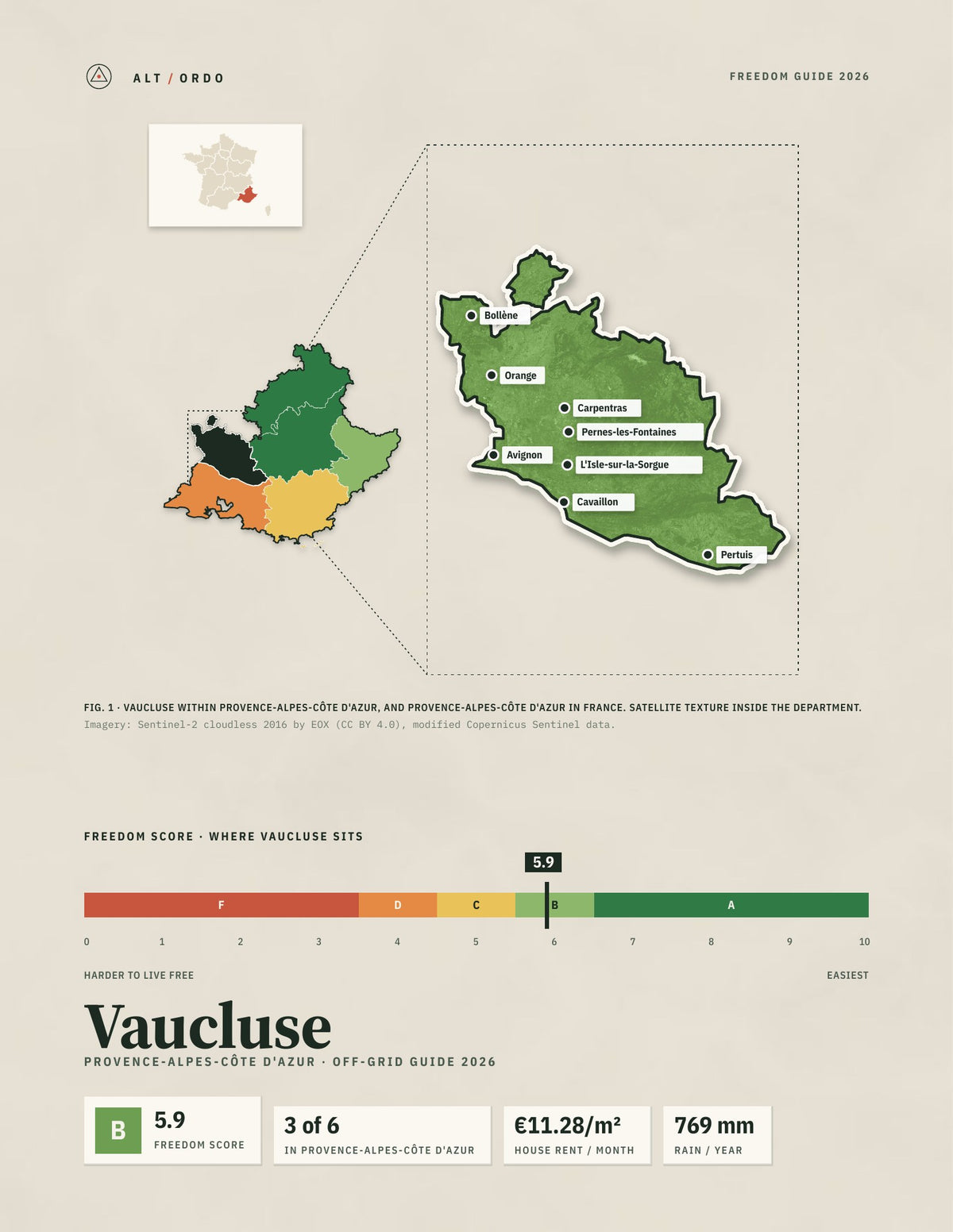 Vaucluse, France Off-Grid Guide 2026