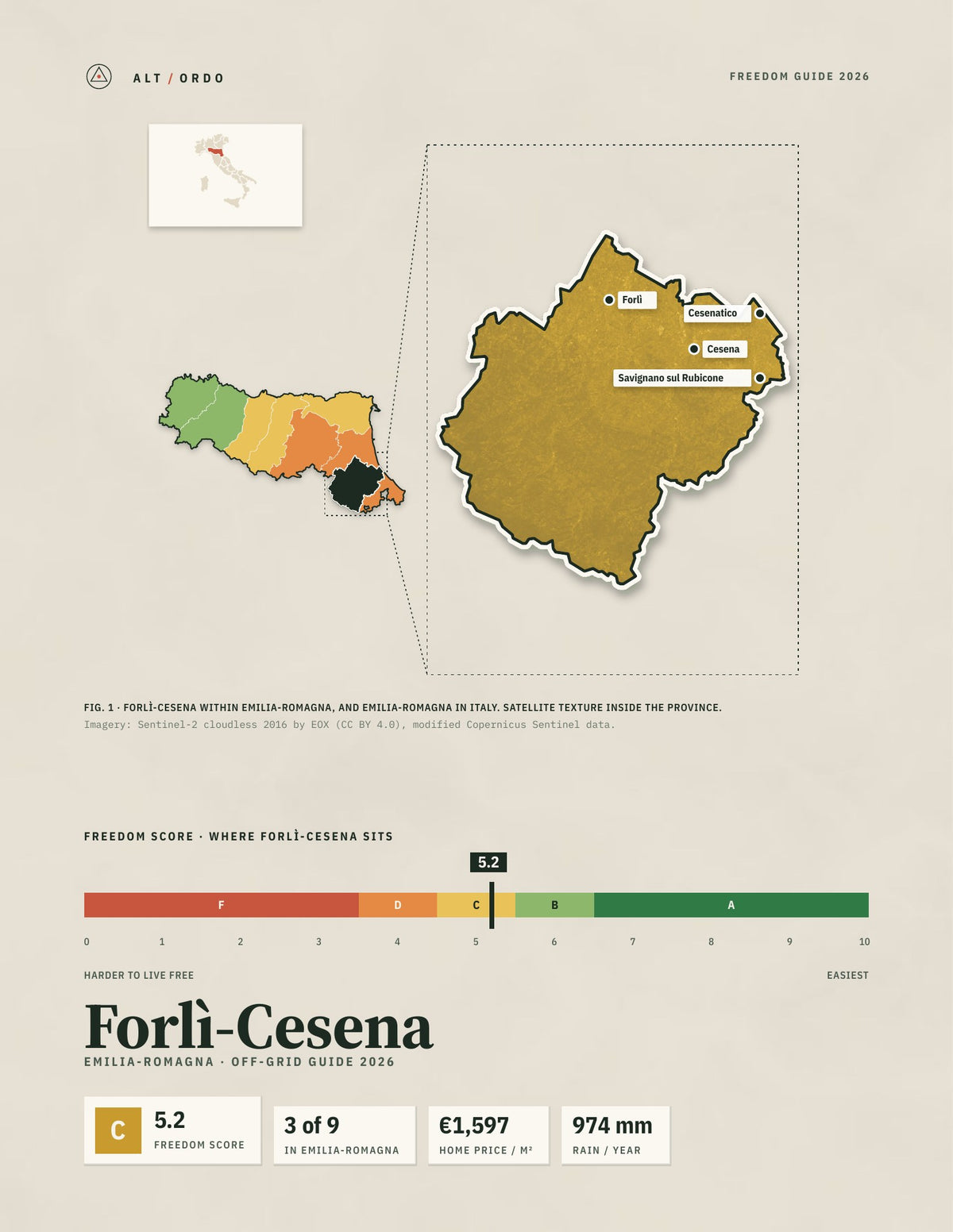 Forlì-Cesena, Italy Off-Grid Guide 2026