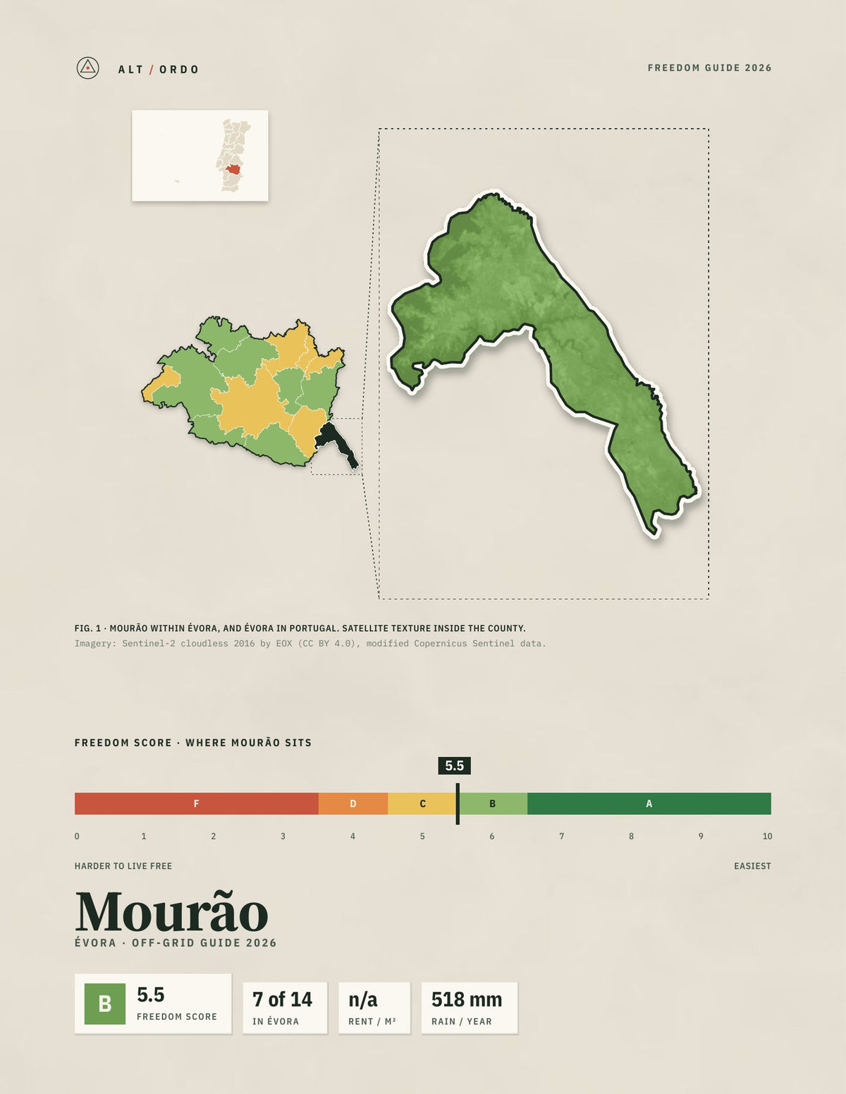 Mourão, Portugal Off-Grid Guide 2026