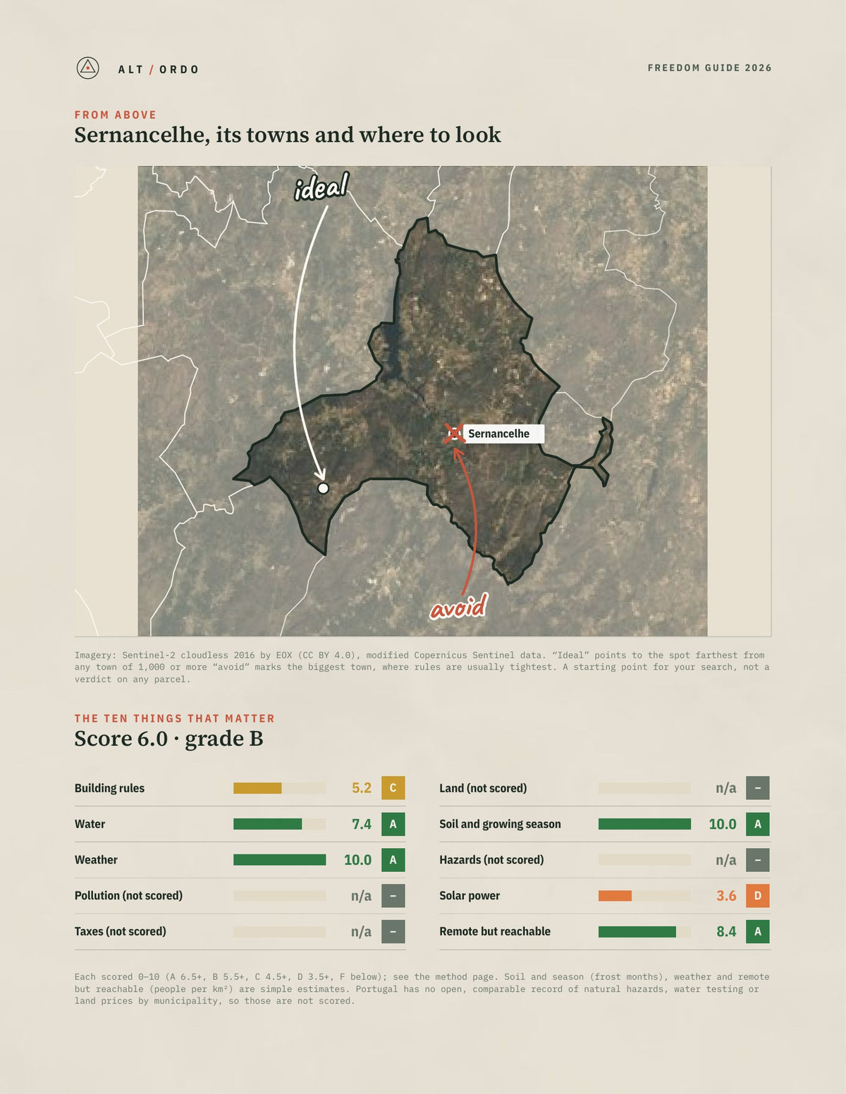 Sernancelhe, Portugal Off-Grid Guide 2026 from above
