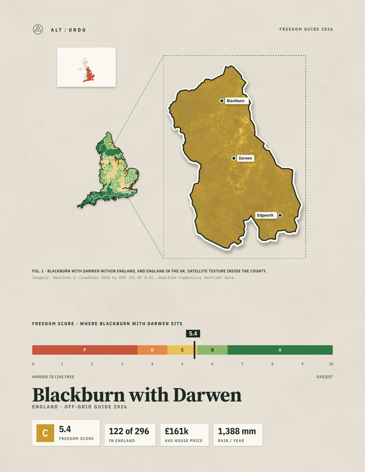 Blackburn with Darwen, England Off-Grid Guide 2026