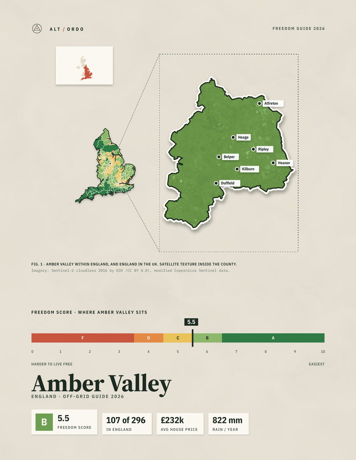 Amber Valley, England Off-Grid Guide 2026