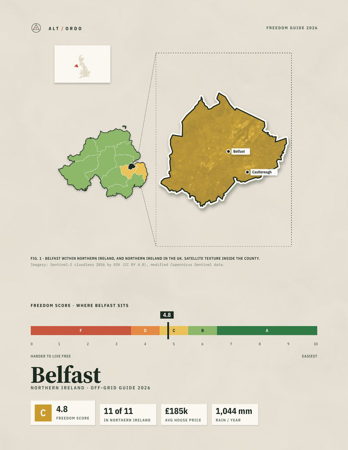 Belfast, Northern Ireland Off-Grid Guide 2026