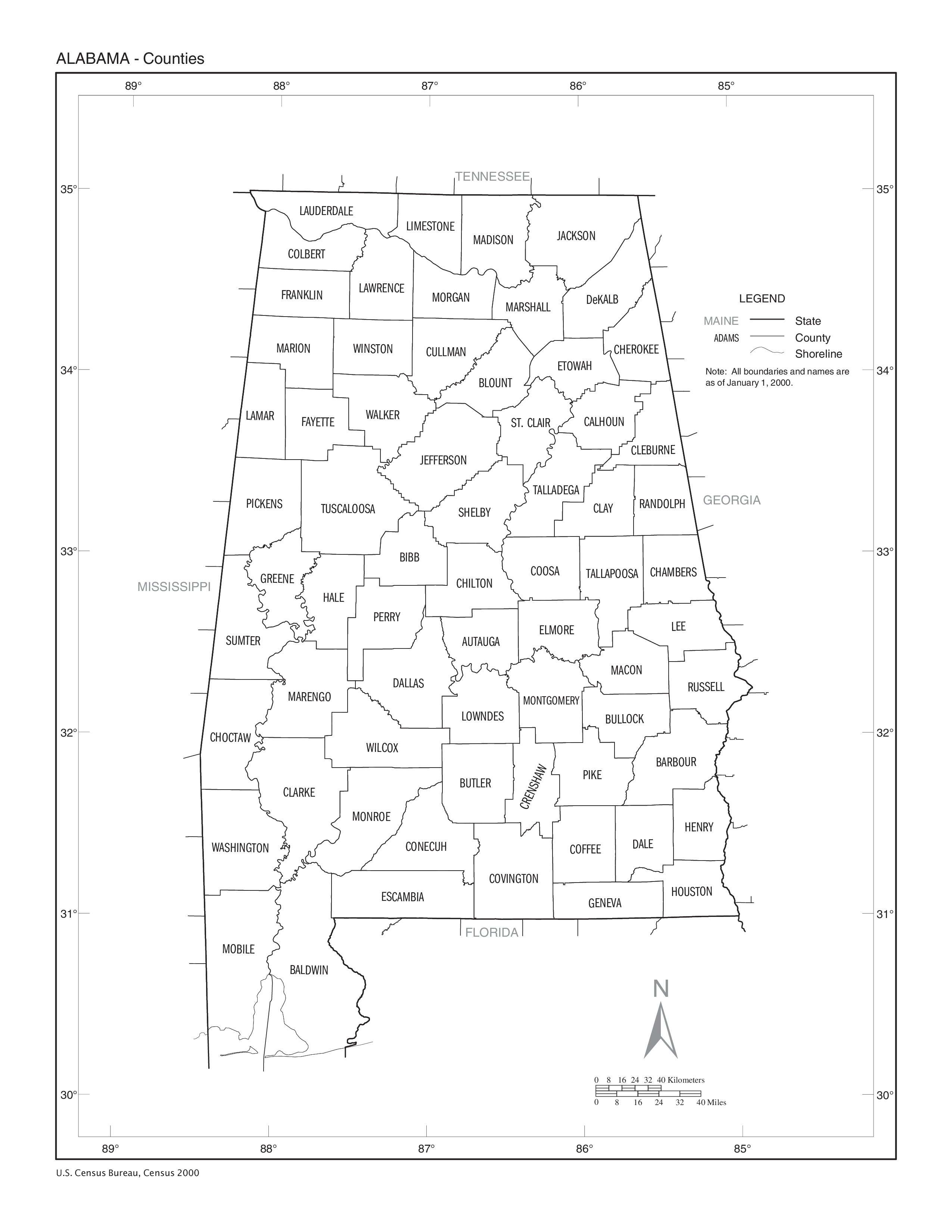 Alabama Off-Grid Guide PDF Download: 67 Counties AL Rated