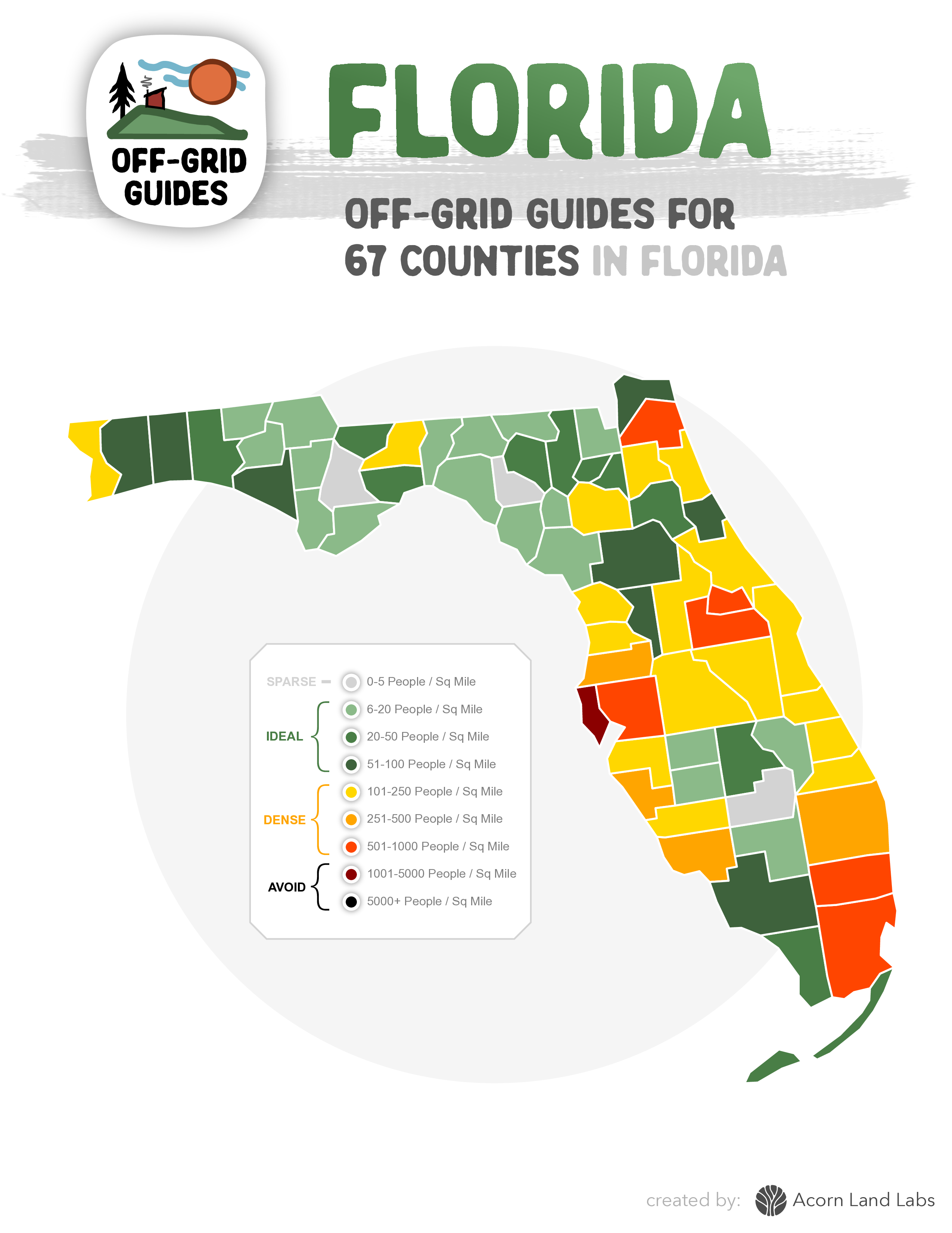 Florida Off-Grid Guide PDF Download: 67 Counties Rated