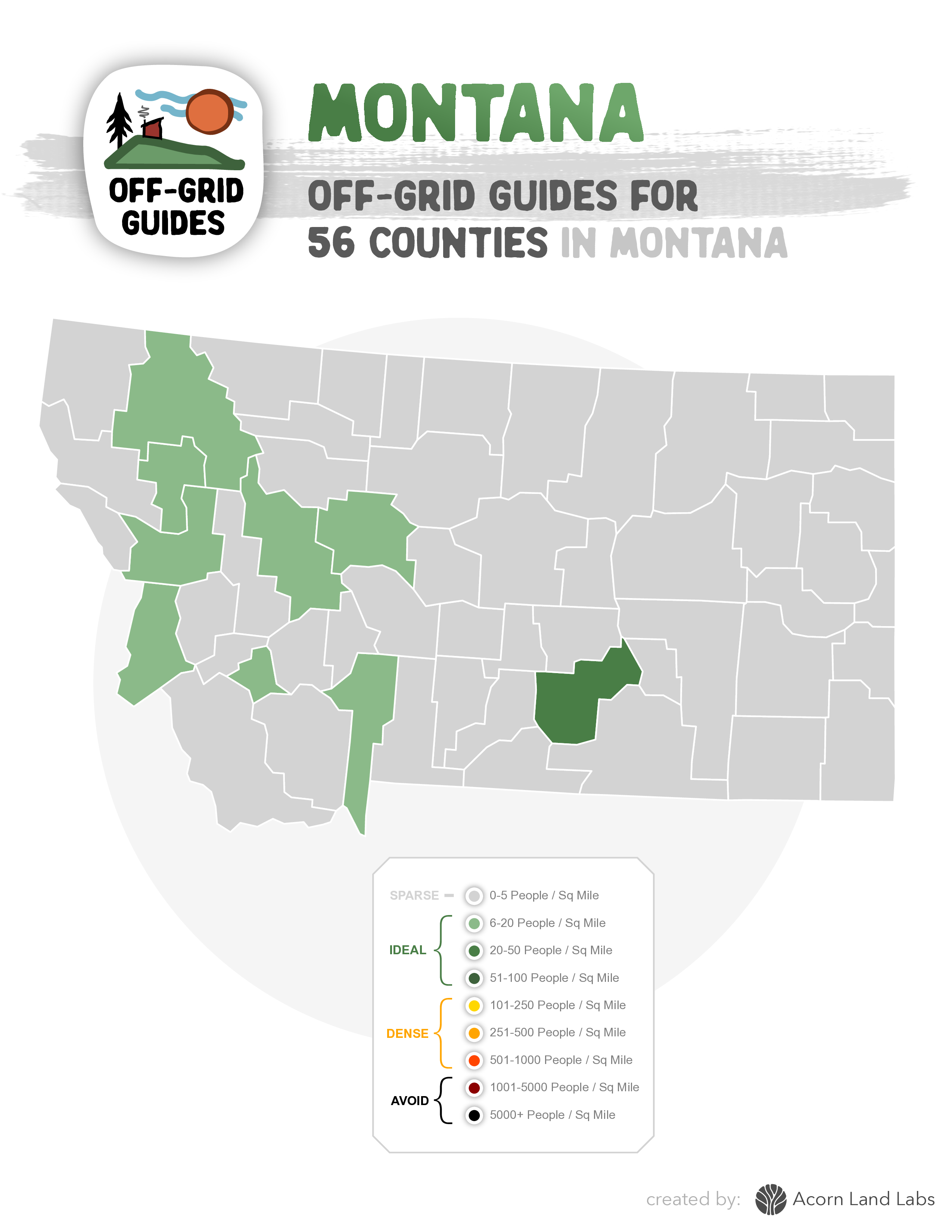 Montana Off-Grid Guide PDF Download: 56 Counties Rated